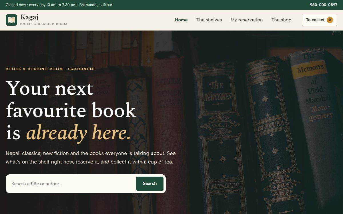Kagaj Books home page
